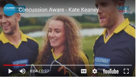 concussion aware Kate Keaney